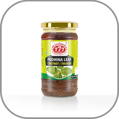 777 Mint (Puthina) Thokku /Chutney 300 G