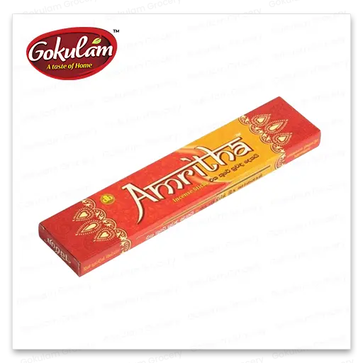 Amritha Incense Sticks - 2 In 1 Red (V)