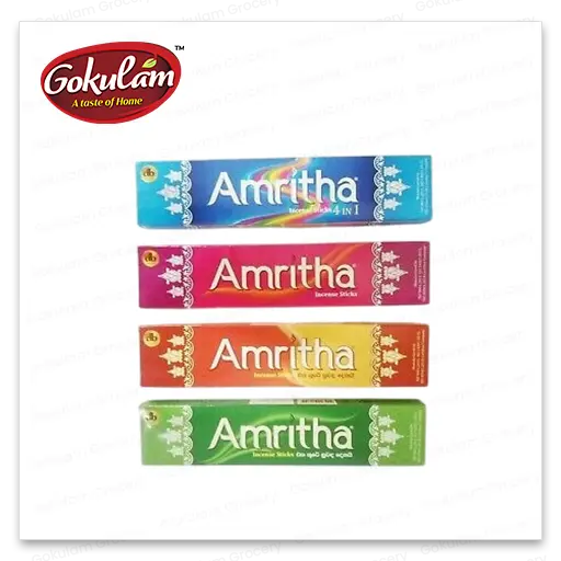 Amritha Incense Sticks - 4 In 1 (V)